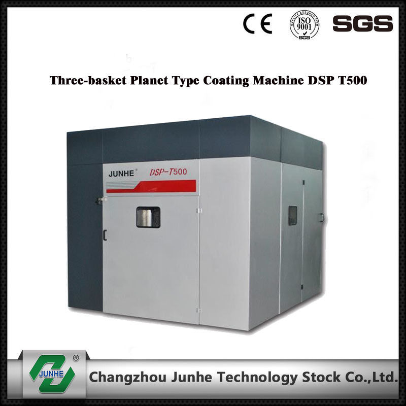 Energy Saving Dip Spin Coating Machine Three Basket Planet Type High Speed